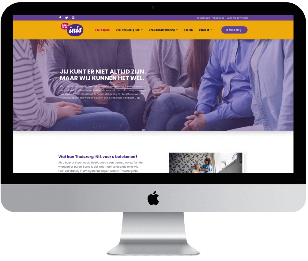 Website laten maken als Thuiszorg?